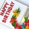Birthday Mini Scrapbook Greeting Card image Birthday Mini Scrapbook Greeting Card image