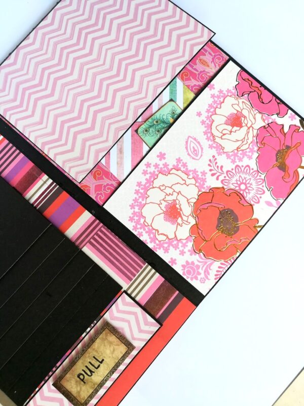 Birthday Mini Scrapbook Greeting Card image Birthday Mini Scrapbook Greeting Card image