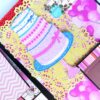 Birthday Mini Scrapbook Greeting Card image Birthday Mini Scrapbook Greeting Card image