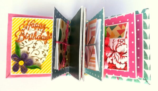 Birthday Mini Scrapbook image Birthday Mini Scrapbook image
