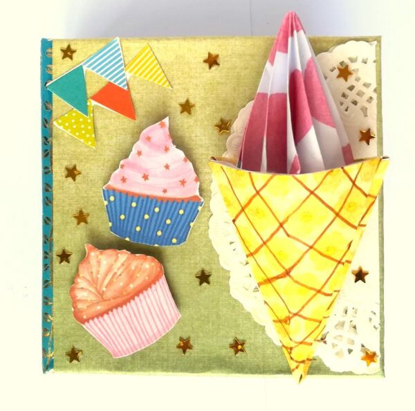 Birthday Mini Scrapbook image Birthday Mini Scrapbook image