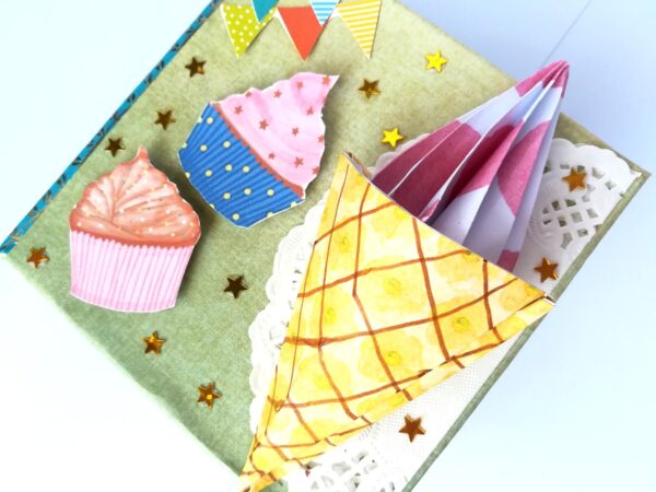 Birthday Mini Scrapbook image Birthday Mini Scrapbook image
