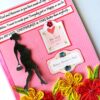 Mothers Day Quilled Flowers handmade Card image