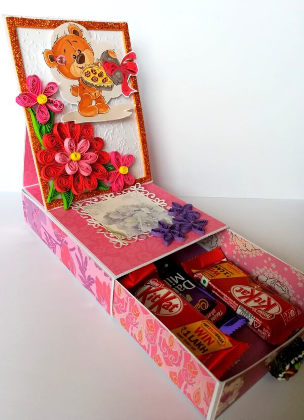 Card With Drawer Gift Greeting Card image Card With Drawer Gift Greeting Card image