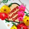 Sparkling Handmade Floral Mother Card image