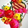 Sparkling Handmade Floral Mother Card image