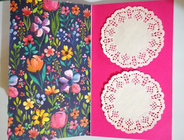 Sparkling Handmade Floral Mother Card image