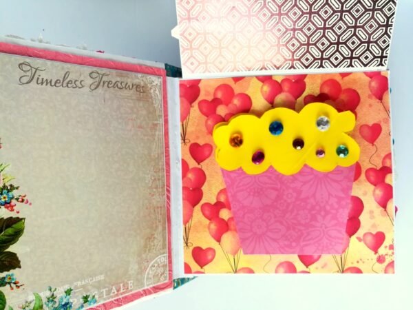 Quilled Birthday Handmade Scrapbook image Quilled Birthday Handmade Scrapbook image