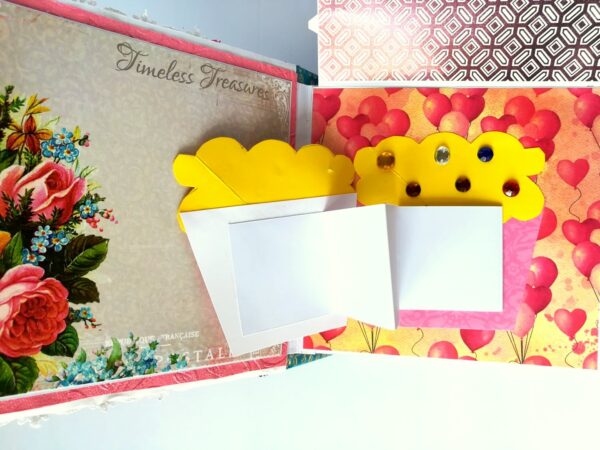 Quilled Birthday Handmade Scrapbook image Quilled Birthday Handmade Scrapbook image