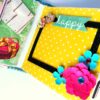 Quilled Birthday Handmade Scrapbook image Quilled Birthday Handmade Scrapbook image
