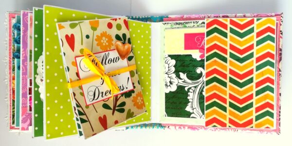 Quilled Birthday Handmade Scrapbook image Quilled Birthday Handmade Scrapbook image