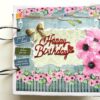 Handmade Sparkling Birthday Scrapbook image Handmade Sparkling Birthday Scrapbook image