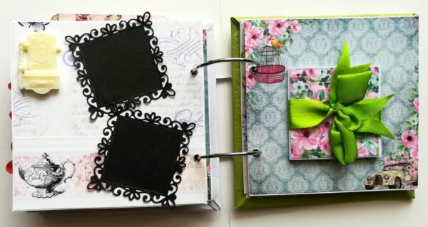 Handmade Sparkling Birthday Scrapbook image Handmade Sparkling Birthday Scrapbook image