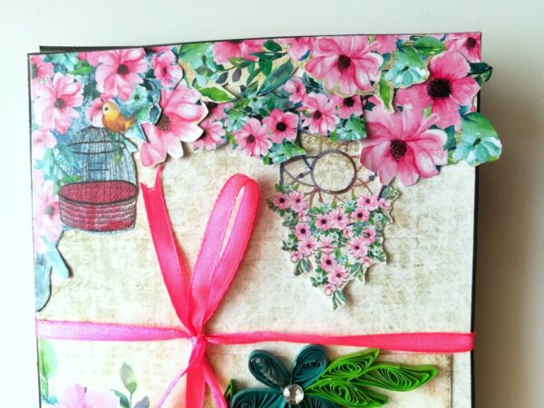 Sparkling Birthday Card/ Mini Scrapbook Gift image Sparkling Birthday Card/ Mini Scrapbook Gift image