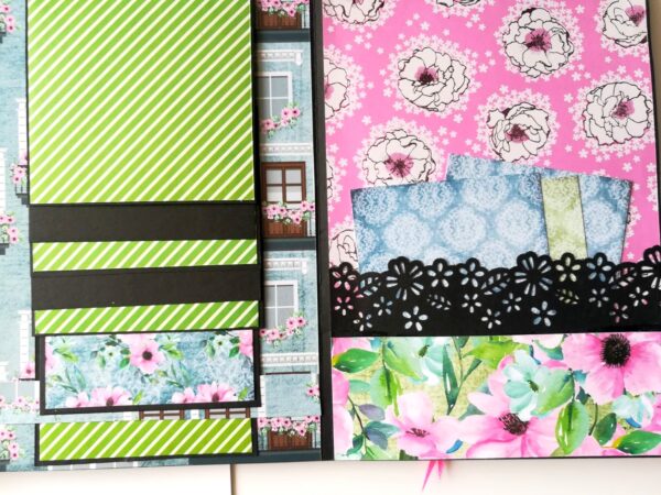 Sparkling Birthday Card/ Mini Scrapbook Gift image Sparkling Birthday Card/ Mini Scrapbook Gift image