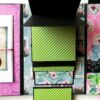 Sparkling Birthday Card/ Mini Scrapbook Gift image Sparkling Birthday Card/ Mini Scrapbook Gift image