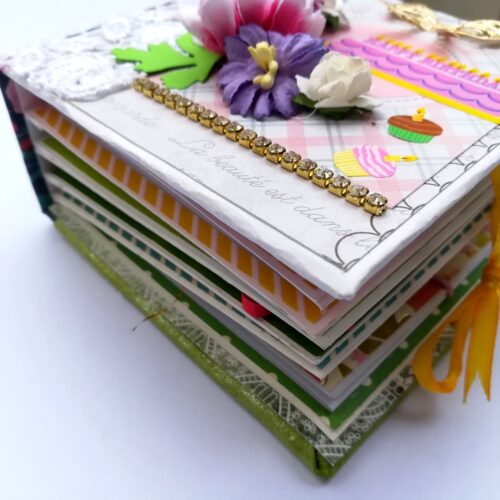 Pocket Mini Birthday Handmade Scrapbook image