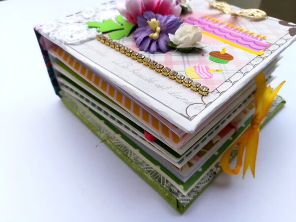 Pocket Mini Birthday Handmade Scrapbook image
