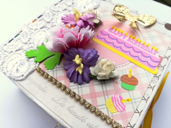 Pocket Mini Birthday Handmade Scrapbook image