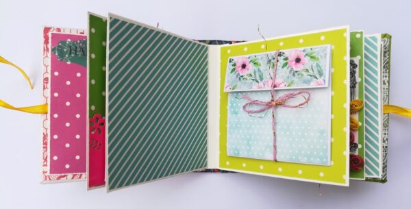 Pocket Mini Birthday Handmade Scrapbook image