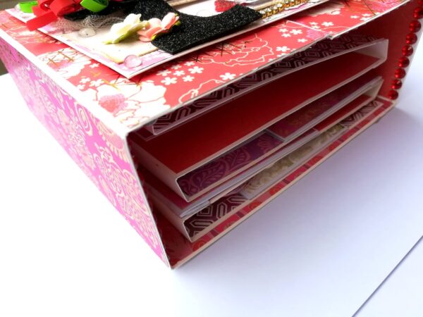 Romantic Love Handmade Scrapbook image