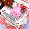 Romantic Love Handmade Scrapbook image