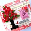 Romantic Love Handmade Scrapbook image