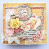 Sparkling Baby Girl Handmade Scrapbook Album image