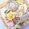 Sparkling Baby Girl Handmade Scrapbook Album image