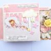 Sparkling Baby Girl Handmade Scrapbook Album image