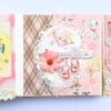 Sparkling Baby Girl Handmade Scrapbook Album image