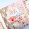 Sparkling Baby Girl Handmade Scrapbook Album image