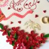 Quilled Anniversary Greeting Card image