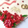 Quilled Anniversary Greeting Card image