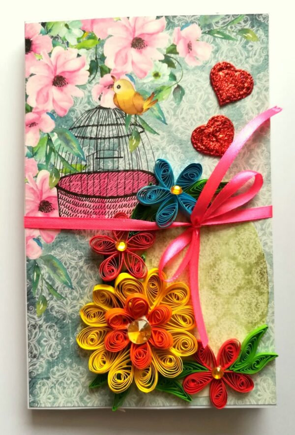 Sparkling Birthday Card/ Mini Scrapbook Gift image