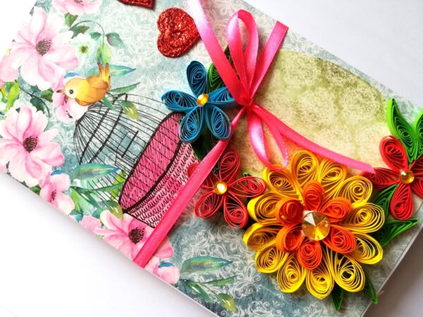 Sparkling Birthday Card/ Mini Scrapbook Gift image