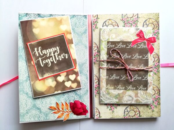 Sparkling Birthday Card/ Mini Scrapbook Gift image