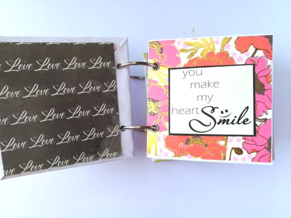Pocket Mini Handmade Love Birthday Book image