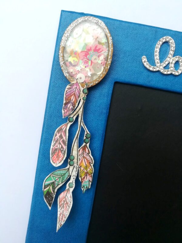 Sparkling Love Quilled Photo Frame image