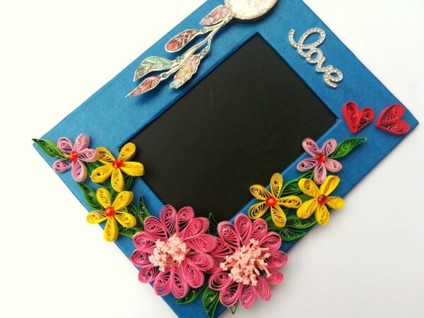 Sparkling Love Quilled Photo Frame image