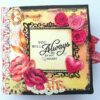 Love and Birthday Handmade Quilled Scrapbook image Love and Birthday Handmade Quilled Scrapbook image