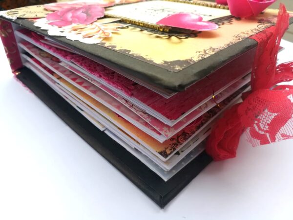 Love and Birthday Handmade Quilled Scrapbook image Love and Birthday Handmade Quilled Scrapbook image