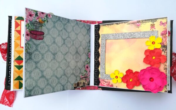 Love and Birthday Handmade Quilled Scrapbook image Love and Birthday Handmade Quilled Scrapbook image