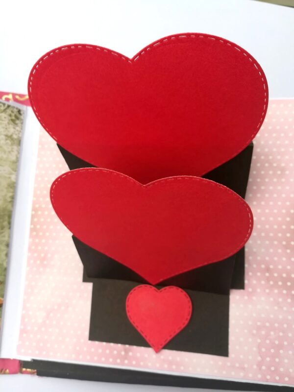 Love and Birthday Handmade Quilled Scrapbook image Love and Birthday Handmade Quilled Scrapbook image