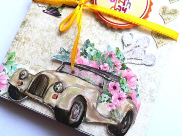 Sparkling Birthday Card/ Mini Scrapbook Gift image
