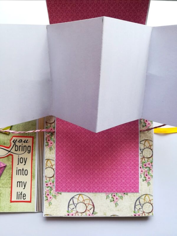 Sparkling Birthday Card/ Mini Scrapbook Gift image