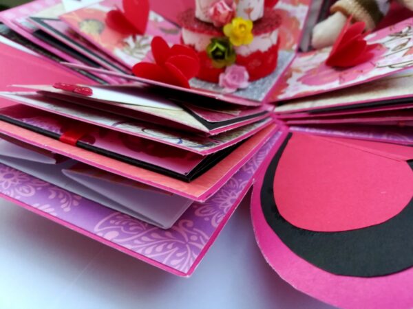 Too Much Love 5 Layer Exploding Card Box image Too Much Love 5 Layer Exploding Card Box image