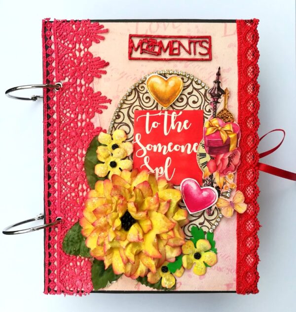 Beautiful Moments Handmade Scrapbook Gift image