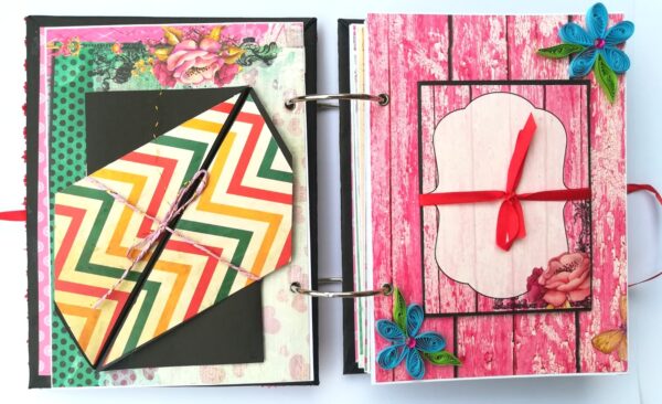 Beautiful Moments Handmade Scrapbook Gift image