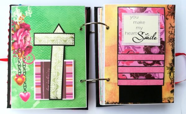 Beautiful Moments Handmade Scrapbook Gift image